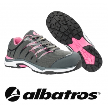 Półbuty ochronne ALBATROS TWIST PINK WNS LOW